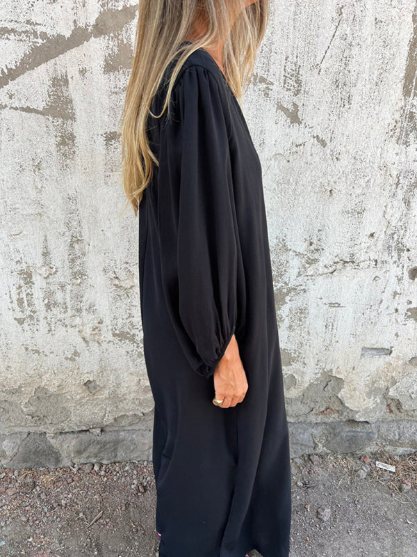 Amandine™ | Robe Élégante à Col V