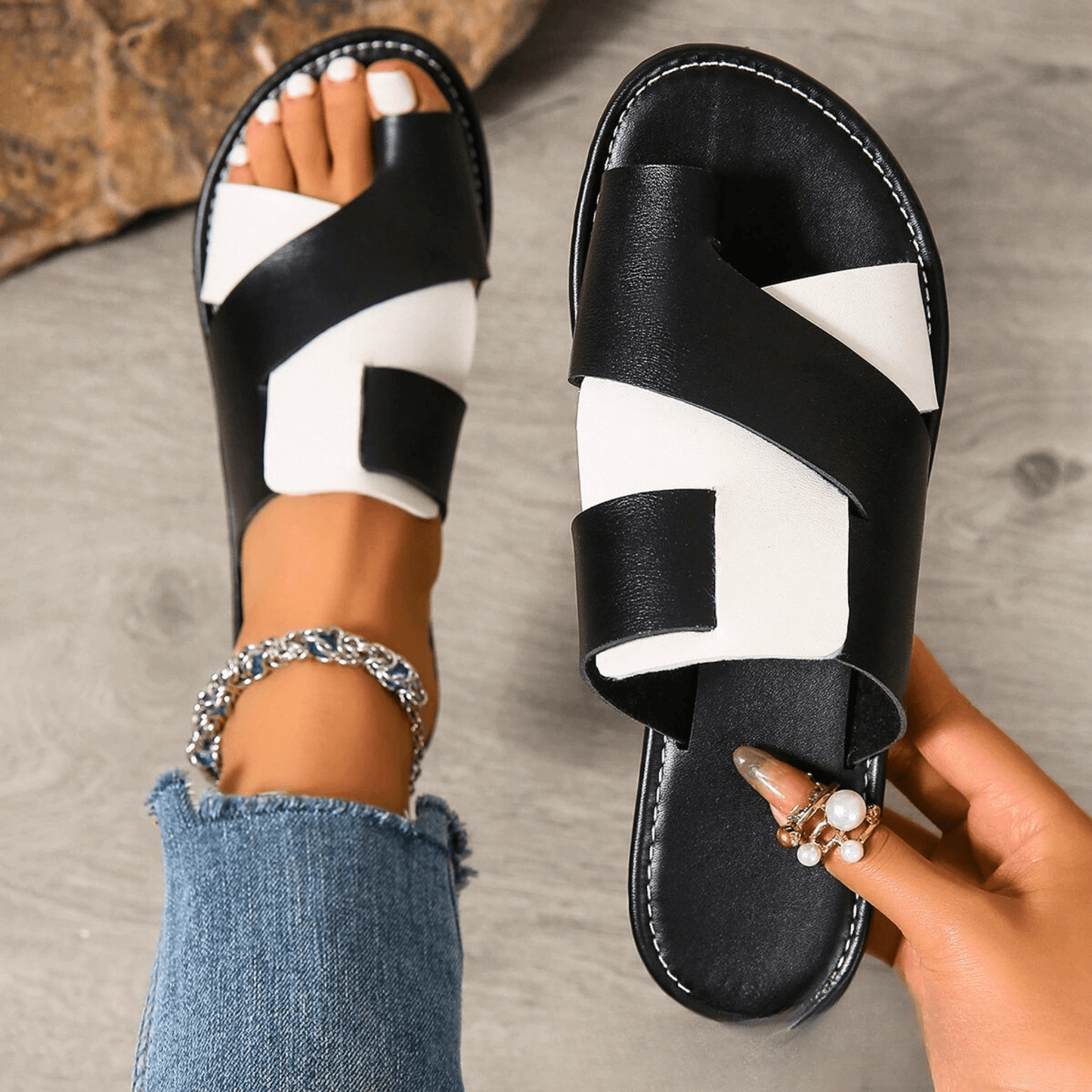 Bella | Sandales à Brides Croisées