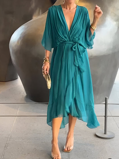 Juliette™ | Robe Fluide à Décolleté en V