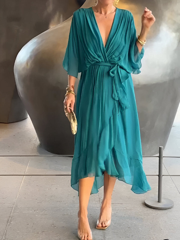 Juliette™ | Robe Fluide à Décolleté en V