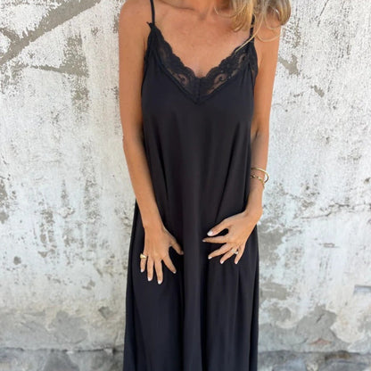 Coralie™ | Robe Maxi Élégante en Dentelle