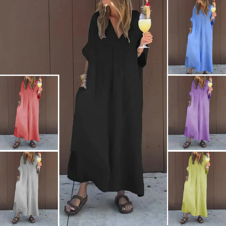 Juliette™ | Robe Légère à Col V Élégant