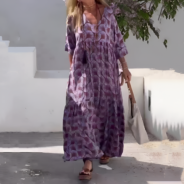 Élodie™ | Robe Maxi Aérienne