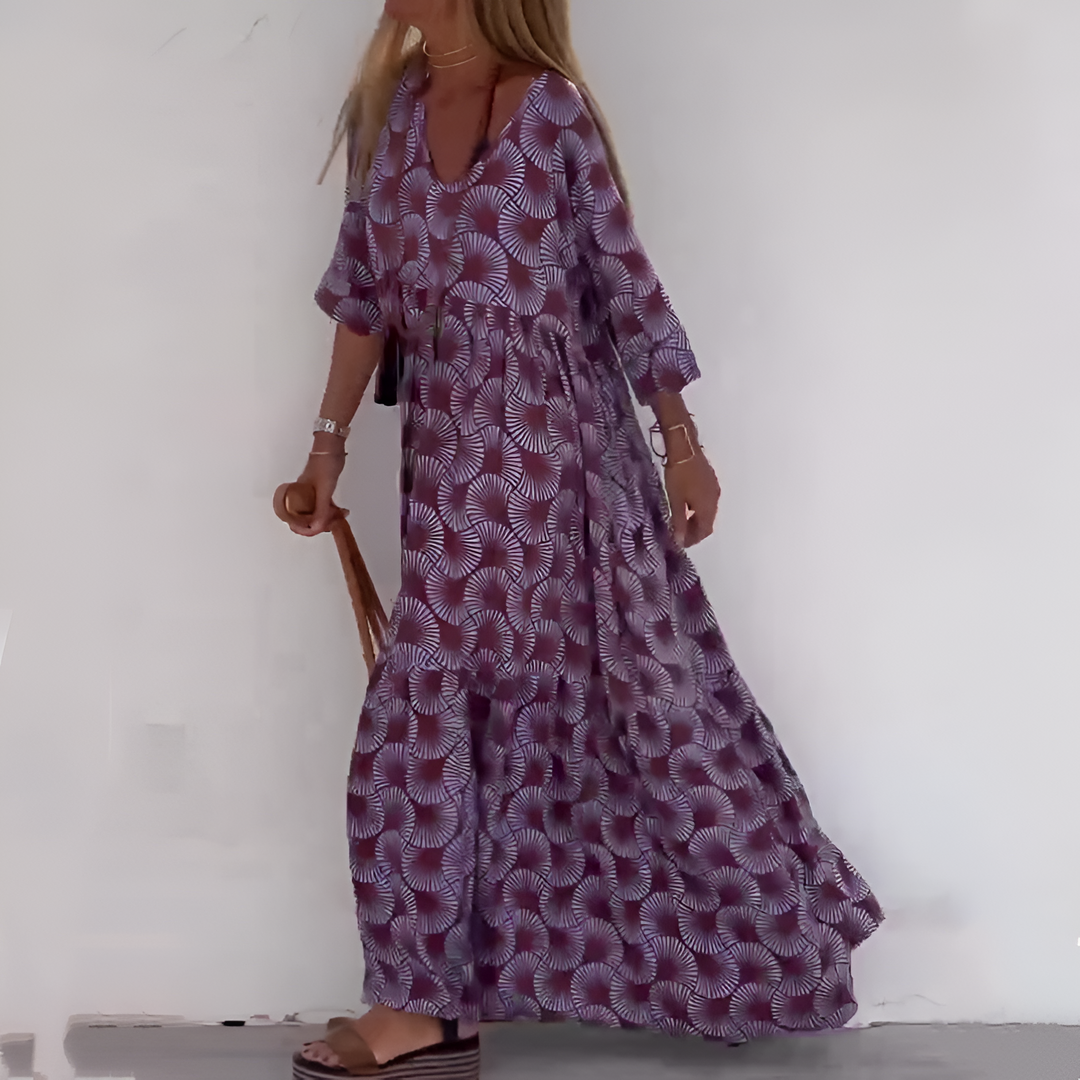 Élodie™ | Robe Maxi Aérienne