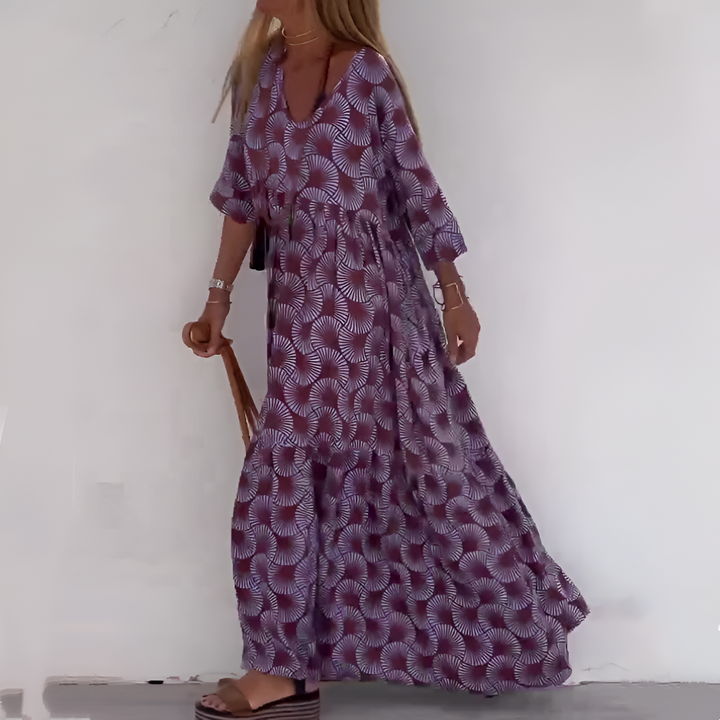 Élodie™ | Robe Maxi Aérienne