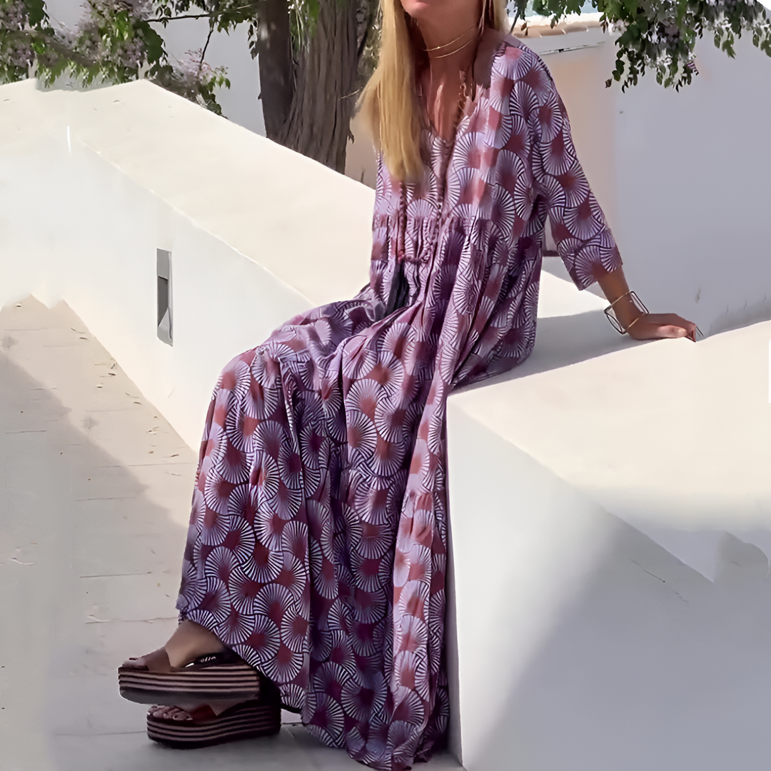 Élodie™ | Robe Maxi Aérienne