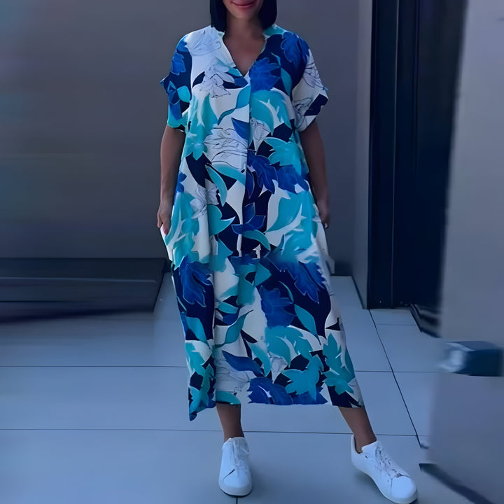 Camille™ | Robe maxi colorée